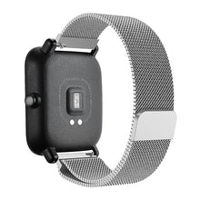 20mm Bracelet for Xiaomi Huami Amazfit Youth Smart Watch Metal Stainless Steel Strap Steel Belt Strap for Amazfit Bip Wrist Band