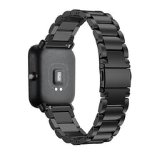 20mm Bracelet for Xiaomi Huami Amazfit Youth Smart Watch Metal Stainless Steel Strap Steel Belt Strap for Amazfit Bip Wrist Band