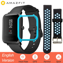English Version Xiaomi Amazfit Bip Smart Watch Men Huami Mi Pace Smartwatch For IOS Android Heart Rate Monitor 45 Days Battery