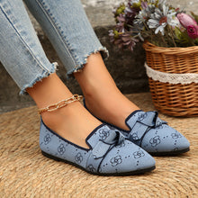 Load image into Gallery viewer, Womens Comfortable Non-slip Bow-tie Loafers