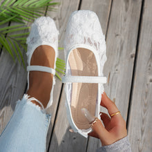 Load image into Gallery viewer, Womens Casual European And American-style Square-toe Flats
