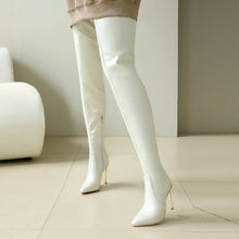 Load image into Gallery viewer, Sexy Slimming Pointed-toe Over-the-knee Boots With Stiletto Heels