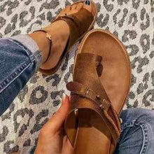 Load image into Gallery viewer, Women's Closed-Toe Slippers Comfortable All-Match Thick-Soled Sandals