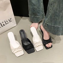 Load image into Gallery viewer, Women's Simple All-Match Bowtie Peep-Toe Sandals