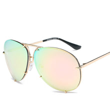Load image into Gallery viewer, Color Film Sunglasses For Men And Women Big Frame Sunglasses