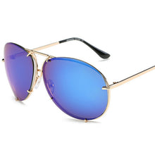 Load image into Gallery viewer, Color Film Sunglasses For Men And Women Big Frame Sunglasses