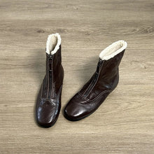 Load image into Gallery viewer, Womens Fleece-Lined Dr Martens-Style Boots With Front Zipper, All-Match Style