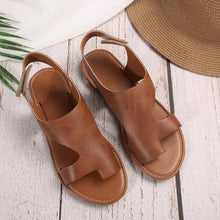 Load image into Gallery viewer, Plus-size Velcro Summer Flip-flops With A Flat Sole For Southeast Asia