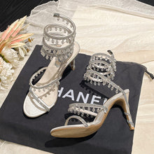 Load image into Gallery viewer, New Womens High-heeled Stiletto Sandals