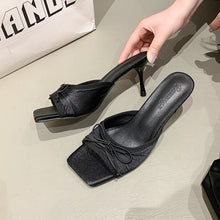 Load image into Gallery viewer, Women's Simple All-Match Bowtie Peep-Toe Sandals