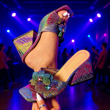 Load image into Gallery viewer, Womens High-heeled Sandals To Pair With Dresses For Parties