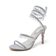 Load image into Gallery viewer, New Womens High-heeled Stiletto Sandals