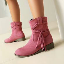 Load image into Gallery viewer, Tassel Women's Casual Ankle Boots