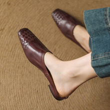 Load image into Gallery viewer, Womens Handmade Vintage Flat Sandals