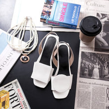 Load image into Gallery viewer, Large-size Decorative Sandals With Round Or Square Designs