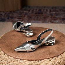 Load image into Gallery viewer, Luxury Womens Patent Leather Cutout High-Heel Sandals