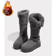 Load image into Gallery viewer, Women's Fashionable Padded Mid-Calf Cotton Boots