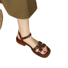 Load image into Gallery viewer, New Korean-style Versatile Flat Casual Sandals With A Single Strap