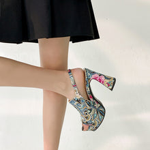 Load image into Gallery viewer, Fish-mouth Thick-soled High-heeled Sandals For Women