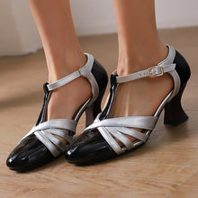 Load image into Gallery viewer, Women's Lavender Thong High Heels