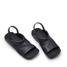 Load image into Gallery viewer, Soft-leather Square-toe Flat-heeled Womens Open-toe Roman-style All-match Beach Sandals For Outdoor Wear