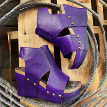 Load image into Gallery viewer, Wedge-heeled Open-toe Sandals For Women