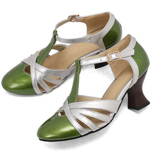 Load image into Gallery viewer, Women's Lavender Thong High Heels