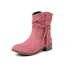 Load image into Gallery viewer, Tassel Women's Casual Ankle Boots