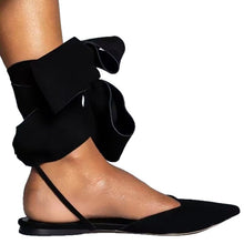 Load image into Gallery viewer, Suede Pointed-toe Outdoor Lace-up Sandals For Women