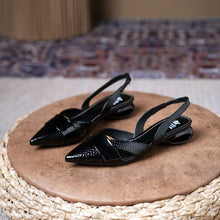 Load image into Gallery viewer, Luxury Womens Patent Leather Cutout High-Heel Sandals