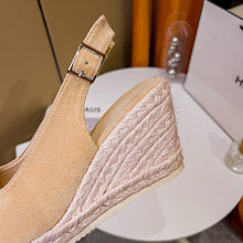 Load image into Gallery viewer, Summer Sponge Cake-Style Thick-Soled Waterproof Platform High-Heel Fashionable Cross-Strap Buckle Sandals For Women