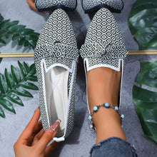 Load image into Gallery viewer, Womens Comfortable Non-slip Bow-tie Loafers