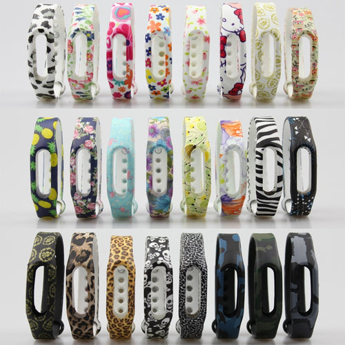 1pc Colorful Silicone Wrist Band Bracelet Wrist Strap For Xiaomi Miband Mi band 1 & 1S Smart Band