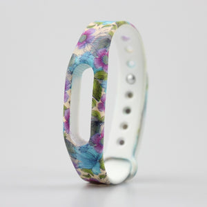 1pc Colorful Silicone Wrist Band Bracelet Wrist Strap For Xiaomi Miband Mi band 1 & 1S Smart Band