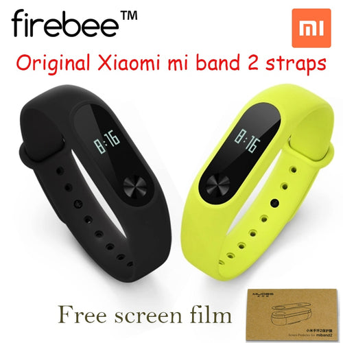 Original Xiaomi Mi Band 2 Straps Wrist Strap Belt Silicone Colorful Wristband For Mi Band 2 Accessories Smart band Accessories