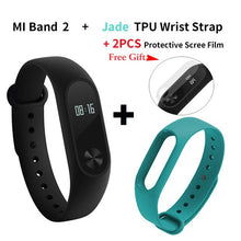 Promotion! Original Xiaomi Mi Band 2 Miband Band2 Wristband Bracelet with Smart Heart Rate Fitness Tracker Touchpad OLED Strap