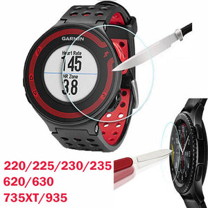 Tempered Glass Protective Film Clear Guard For Garmin Forerunner 220 225 230 235 620 630 735XT 935 Watch Screen Protector Cover