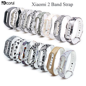BOORUI new Miband 2 strap pulsera Silicone pulseira band2 wrist strap replacement for xiaomi mi 2 smart Bracelet  wristbands