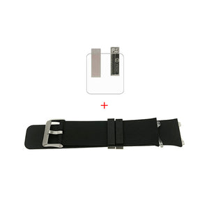 DZ09 Strap Smart Watch Smartwatch Silicone Replacement Watch Band Wrist Straps Belt Watchband Wristband + HD Screen Protector