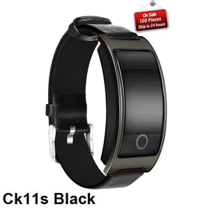 CK11S Smart Band Blood Pressure Heart Rate Monitor Wrist Watch Intelligent Bracelet Fitness Bracelet Tracker Pedometer Wristband