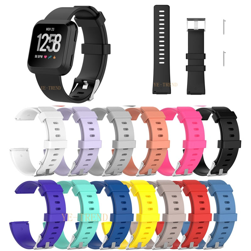New Arrival For Fitbit Versa Wristband Wrist Strap Smart Watch Band Strap Soft Watchband Replacement Smartwatch Band FREE SHIP