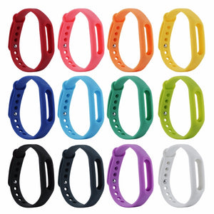 1 pcs Xiaomi mi band 2 Wrist Strap Belt Silicone Colorful Wristband for Mi Band 2 Smart Bracelet for Xiaomi Band 2 Accessorie