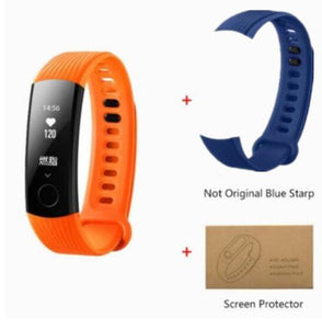 Original Huawei Honor Band 3 Smart Wristband Bracelet Swimmable 5ATM 0.91" OLED Screen Touchpad Heart Rate Monitor Push Message