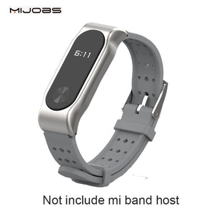 Xiaomi Mi Band 2 Bracelet Strap Miband 2 Sports wristband metal Strap Wristband Replacement Smart Band Accessories For Mi Band 2