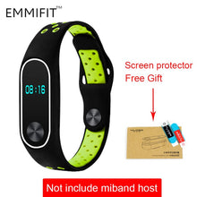 Xiaomi Mi Band 2 Strap  Bracelet Colorful Strap For miband 2 Wristband Replacement Smart Band Accessories For Mi Band 2 Silicone