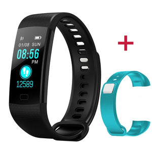 LEMFO Smart Watch Fitness Bracelet Heart Rate Monitor IP67 Waterproof Color Screen Sport Tracker Watch PK Mi Band 2 3