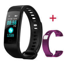 LEMFO Smart Watch Fitness Bracelet Heart Rate Monitor IP67 Waterproof Color Screen Sport Tracker Watch PK Mi Band 2 3
