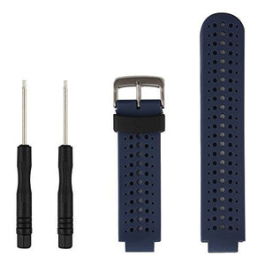 (235ss) Silicone Replacement Watch Band for Garmin Forerunner 230 / 235/235Lite / 220 / 620 / 630 / 735 Smart Watch