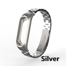 mi band 3 replacement Metal Strap wrist strap Stainless Steel Bracelet Wristbands MiBand 3 strap for Xiaomi mi band 3