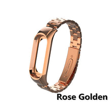 mi band 3 replacement Metal Strap wrist strap Stainless Steel Bracelet Wristbands MiBand 3 strap for Xiaomi mi band 3